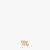 Scorpio Zodiac 18ct Recycled Yellow-gold Stud Earring -Glam Pouch Store R04083330 YELLOW M