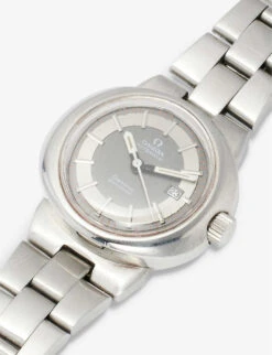 Pre-loved SN83 Omega Midi Dynamic Stainless-steel Automatic Watch 7 Pre-loved SN83 Omega Midi Dynamic Stainless-steel Automatic Watch -Glam Pouch Store R04083808 SILVER ALT01