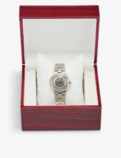 Pre-loved SN83 Omega Midi Dynamic Stainless-steel Automatic Watch 9 Pre-loved SN83 Omega Midi Dynamic Stainless-steel Automatic Watch -Glam Pouch Store R04083808 SILVER ALT03