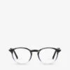 Bvlgari BV3052 Phantos-frame Acetate Glasses -Glam Pouch Store R04085089 GREY M