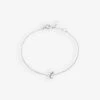Love Letter T Initial 18ct White-gold Bracelet -Glam Pouch Store R04085335 18CTWHITEGOLD M