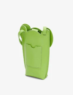 Loewe Elephant Leather Cross-body Bag -Glam Pouch Store R04087625 PEAGREENGLAZE ALT02