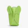 Loewe Elephant Leather Cross-body Bag -Glam Pouch Store R04087625 PEAGREENGLAZE M