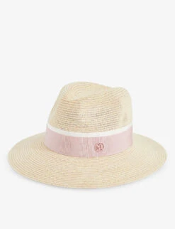 Maison Michel Henrietta Ribbon-embellished Straw Hat