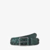 Mulberry Heritage Braided Leather Belt -Glam Pouch Store R04096422 MULBERRYGREEN M