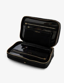 Anya Hindmarch Bathroom Cabinet Embossed Recycled-nylon Pouch -Glam Pouch Store R04098731 CLEARBLACK ALT03