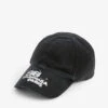 Balenciaga Paris Logo-print Cotton Hat -Glam Pouch Store R04100092 BLACKWHITE M