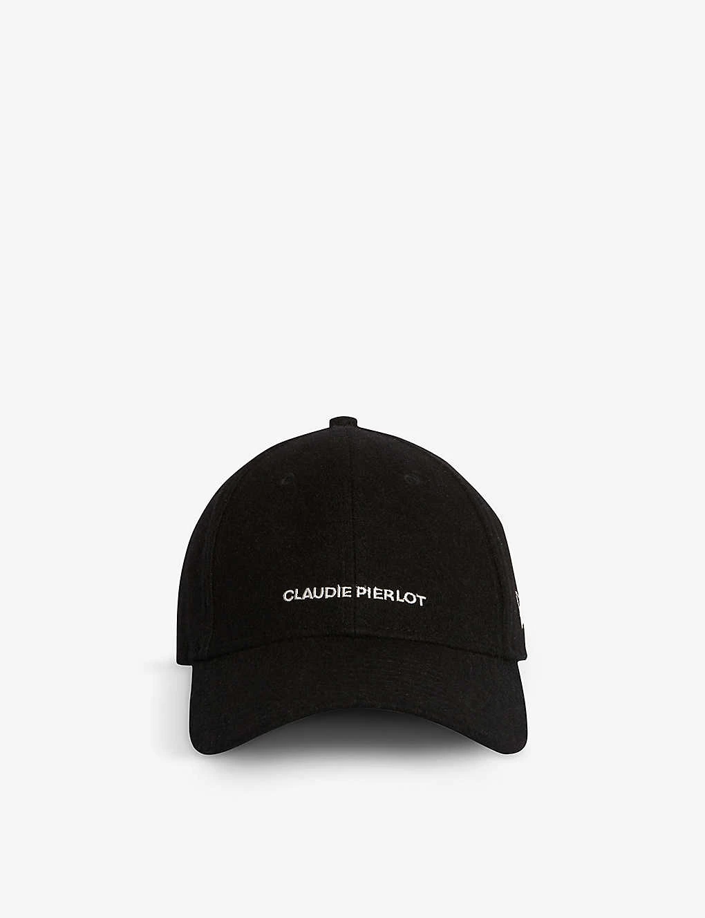 CLAUDIE PIERLOT Logo-embroidered Wool-blend Baseball Cap 5 CLAUDIE PIERLOT Logo-embroidered Wool-blend Baseball Cap - Image 3
