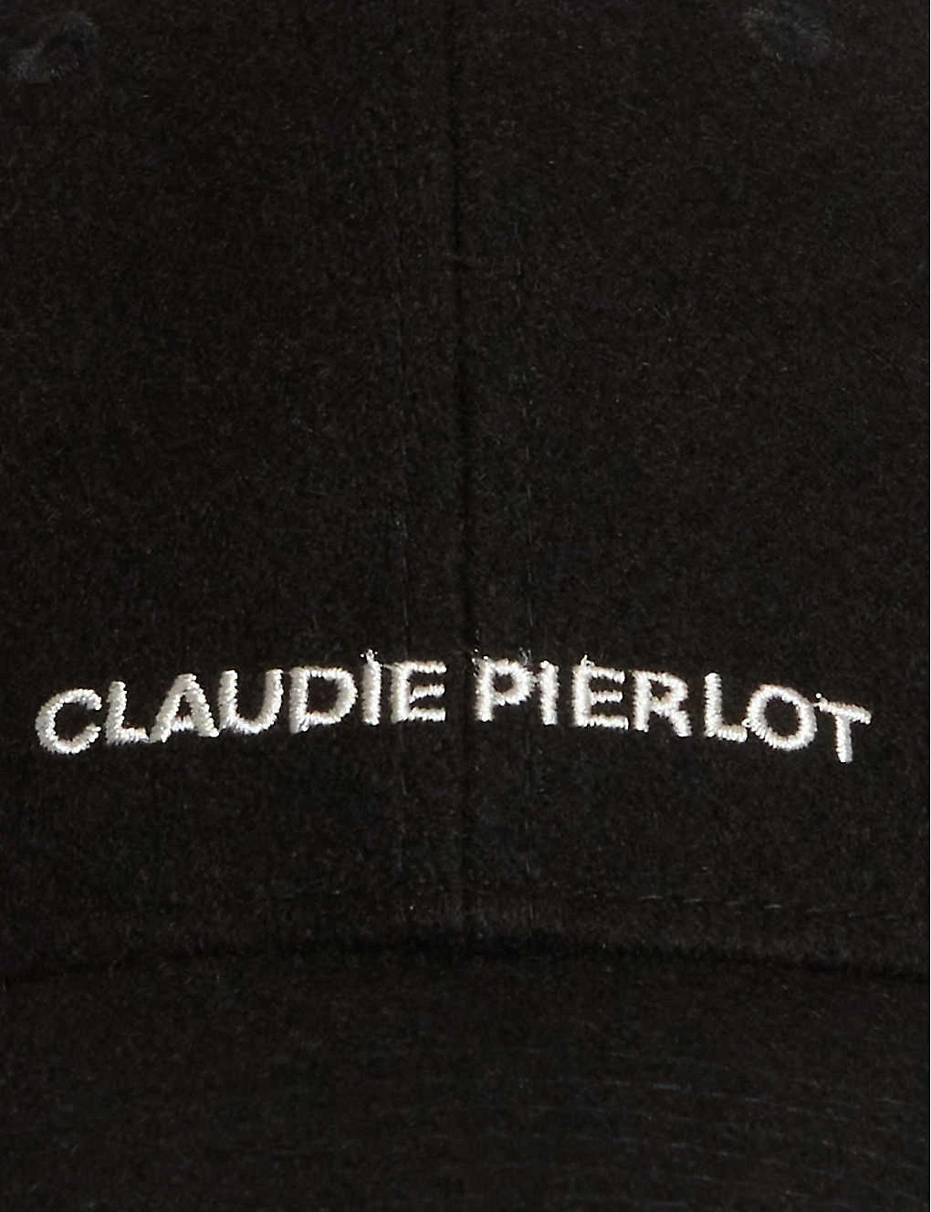 CLAUDIE PIERLOT Logo-embroidered Wool-blend Baseball Cap 7 CLAUDIE PIERLOT Logo-embroidered Wool-blend Baseball Cap - Image 5