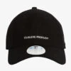 CLAUDIE PIERLOT Logo-embroidered Wool-blend Baseball Cap -Glam Pouch Store R04103501 NOIRGRIS M