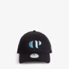CLAUDIE PIERLOT Brand-embroidered Cotton Baseball Cap 2 CLAUDIE PIERLOT Brand-embroidered Cotton Baseball Cap -Glam Pouch Store R04103502 BLEUS M