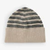Whistles Striped Ribbed-trim Cotton-blend Beanie -Glam Pouch Store R04103967 BLACK M