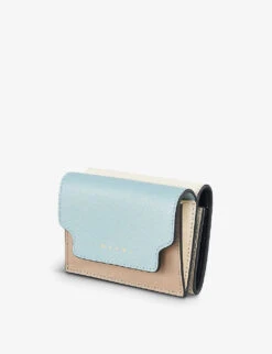 Marni Logo-print Zip-up Leather Wallet 11 Marni Logo-print Zip-up Leather Wallet -Glam Pouch Store R04110580 AQUAMARINENATURAL ALT04