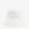 Melissa Odabash Iman Brand-plaque Cotton-blend Bucket Hat -Glam Pouch Store R04111487 WHITE M