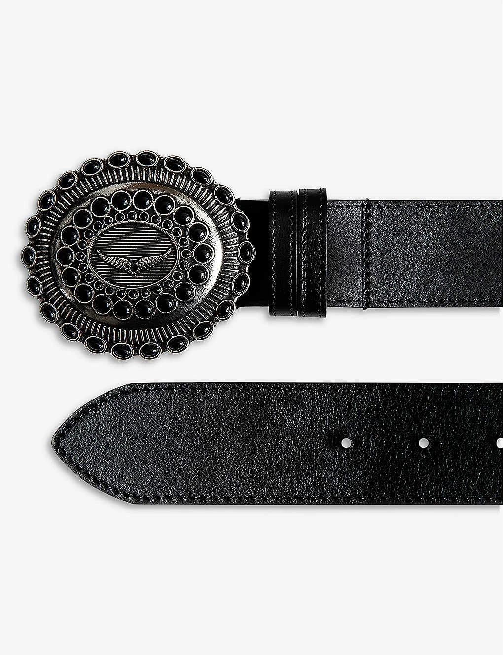 Zadig & Voltaire Santa Jewel-wings Leather Belt 4 Zadig & Voltaire Santa Jewel-wings Leather Belt - Image 2