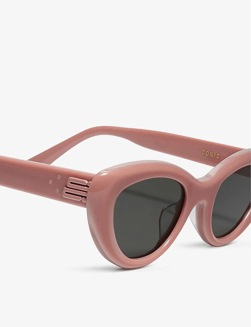 Conic P4 Cat-eye Branded-arm Acetate Sunglasses 4 Conic P4 Cat-eye Branded-arm Acetate Sunglasses - Image 2