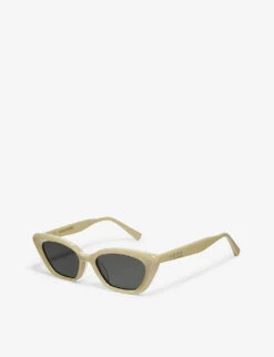 Terra Cotta Y6 Cat-eye Branded-arm Acetate Sunglasses -Glam Pouch Store R04123587 ALT02