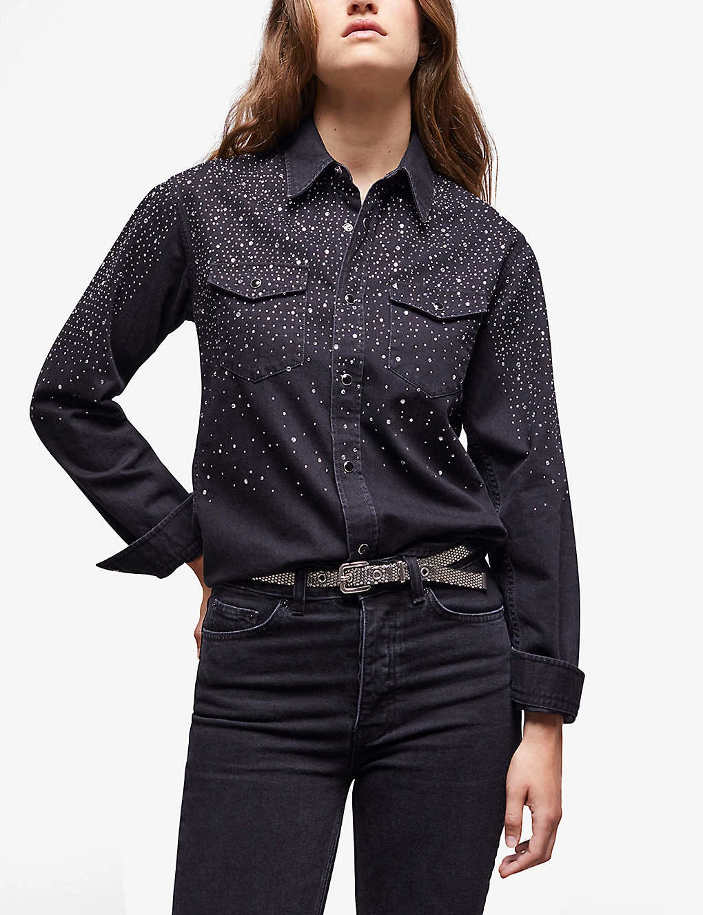 THE KOOPLES Snakeskin-effect Brass Belt 5 THE KOOPLES Snakeskin-effect Brass Belt - Image 3