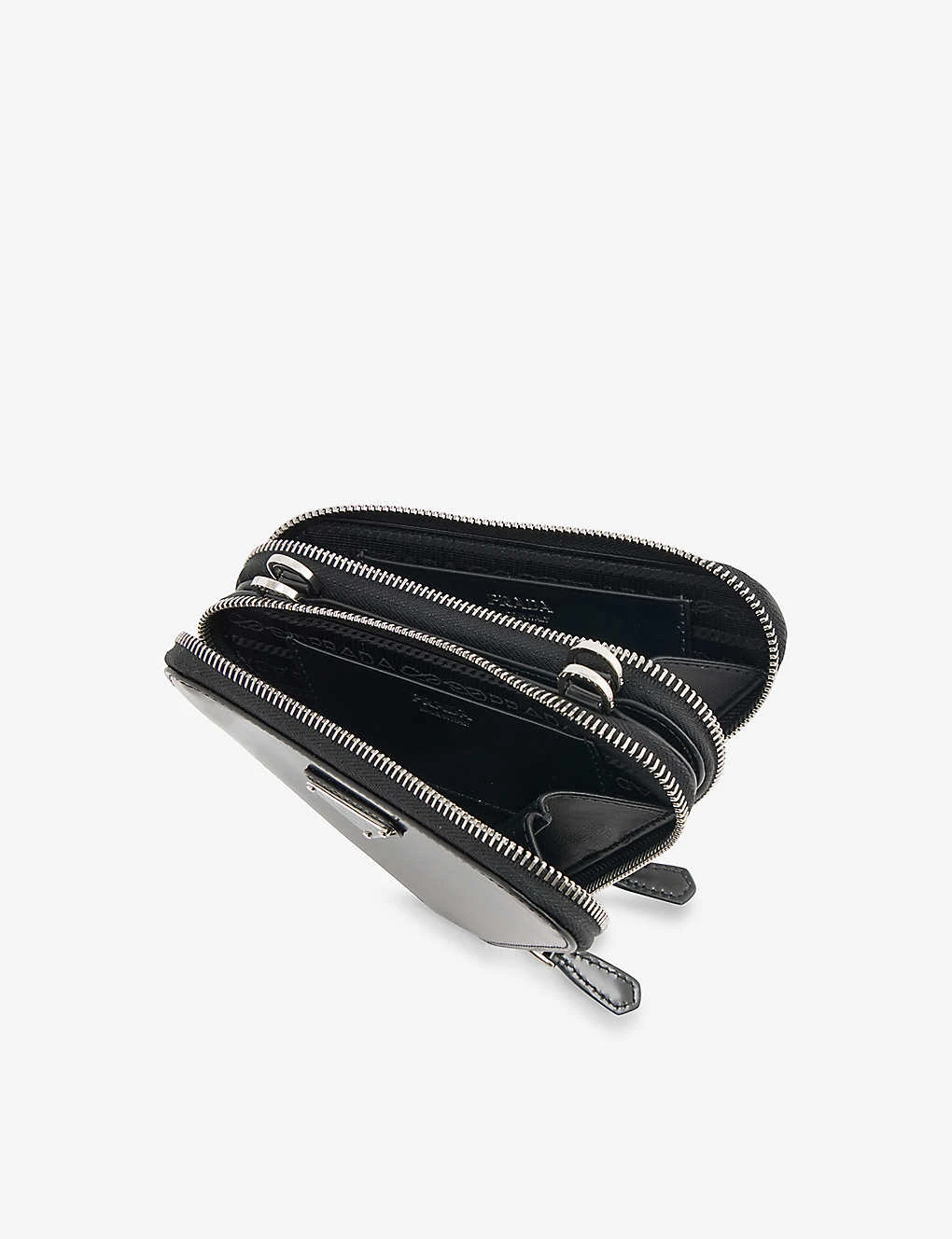 Prada Triangle Mini Leather Pouch Bag 6 Prada Triangle Mini Leather Pouch Bag - Image 4