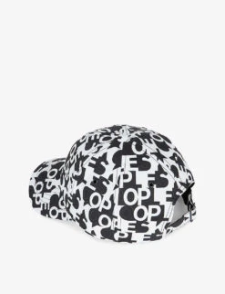 THE KOOPLES Logo-pattern Woven Cap -Glam Pouch Store R04132535 BLA28 ALT02