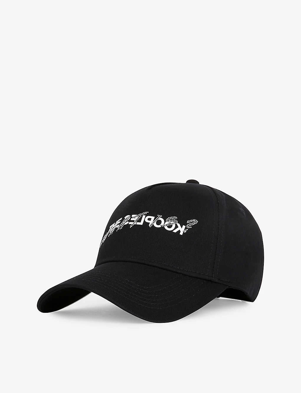 THE KOOPLES Embellished Logo-print Cotton Baseball Cap 3 THE KOOPLES Embellished Logo-print Cotton Baseball Cap