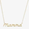 Mamma 18ct Recycled Yellow-gold Necklace -Glam Pouch Store R04141052 YELLOWGOLD M