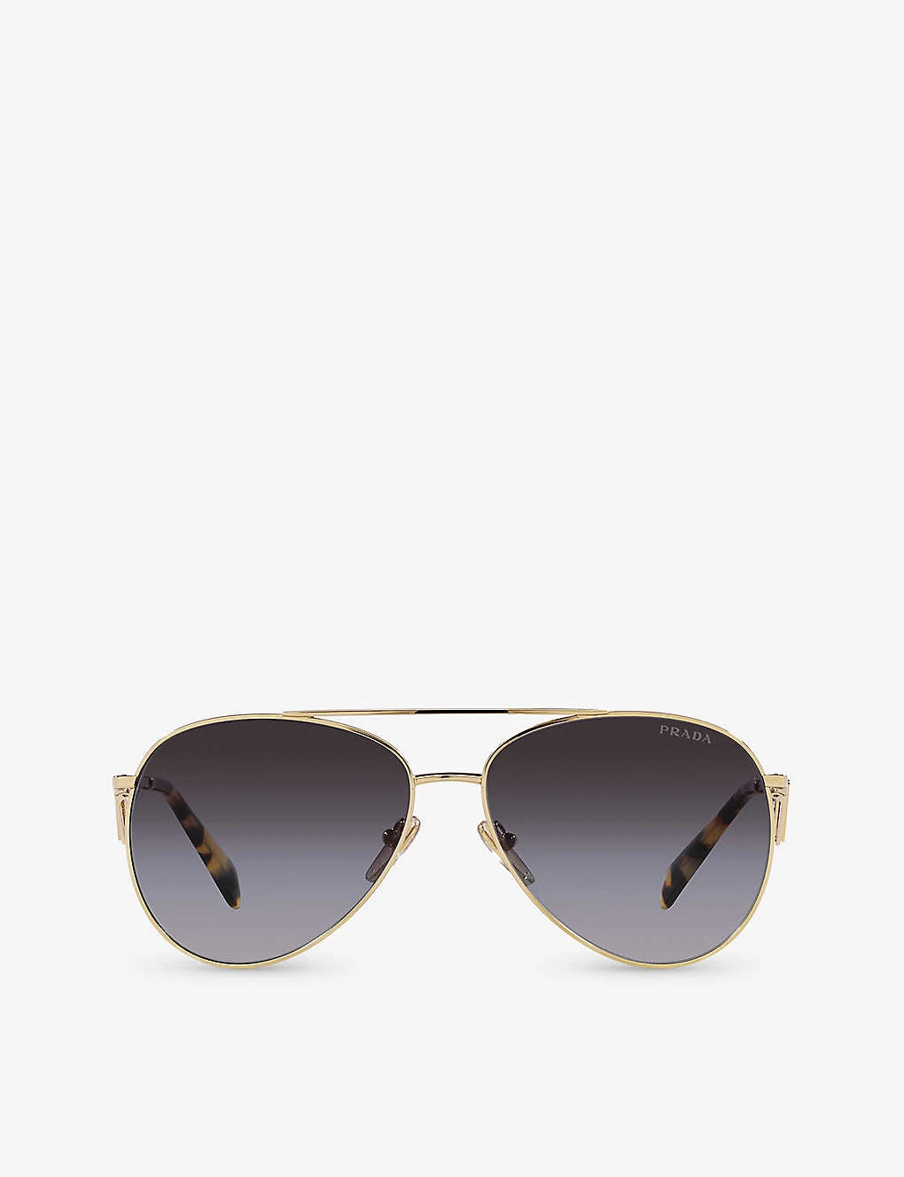 Prada PR 73ZS Pilot-frame Metal Sunglasses 3 Prada PR 73ZS Pilot-frame Metal Sunglasses