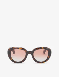 Vivienne Westwood VW5030 Lowey Round-frame Acetate Sunglasses