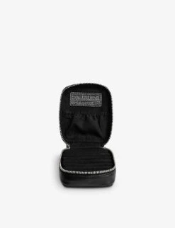 Zadig & Voltaire Swing Your Wings Grained-leather Pouch 7 Zadig & Voltaire Swing Your Wings Grained-leather Pouch -Glam Pouch Store R04153987 NOIR ALT02