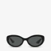 Oliver Peoples OV5513SU 1969C Round-frame Acetate Sunglasses -Glam Pouch Store R04154185 BLACK M