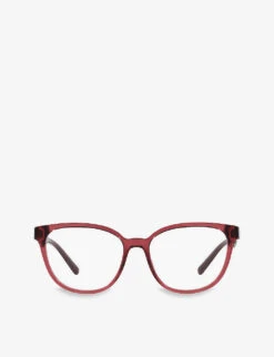 Bvlgari BV4219 Round-frame Branded-arm Acetate Optical Glasses