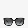 Prada PR 23ZS Square-frame Acetate Sunglasses 1 Prada PR 23ZS Square-frame Acetate Sunglasses -Glam Pouch Store R04154347 BLACK M