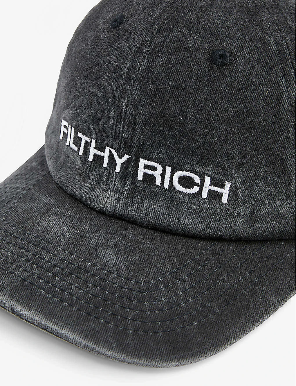 Filthy Rich Crystal-embellished Cotton Baseball Cap 4 Filthy Rich Crystal-embellished Cotton Baseball Cap - Image 2
