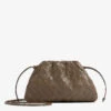 Bottega Veneta Cloud Pouch Small Intrecciato Leather Clutch Bag -Glam Pouch Store R04163066 TAUPEGREY M