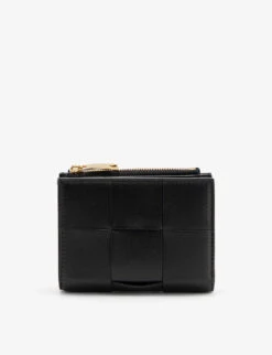 Bottega Veneta Intrecciato Brand-debossed Leather Wallet