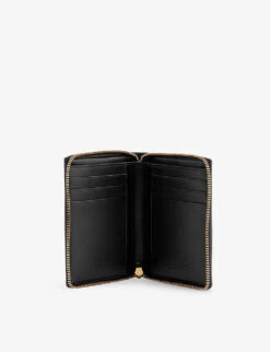 Bottega Veneta Intrecciato Padded Zip-around Leather Wallet 10 Bottega Veneta Intrecciato Padded Zip-around Leather Wallet -Glam Pouch Store R04163146 BLACKGOLD ALT03