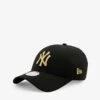 NEW ERA New York Yankees Brand-embroidered Cotton-twill Cap 2 NEW ERA New York Yankees Brand-embroidered Cotton-twill Cap -Glam Pouch Store R04164821 BLACK M