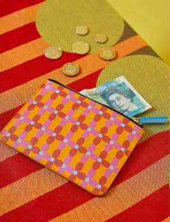 Ododo Logo-embossed Graphic-print Leather Pouch -Glam Pouch Store R04170526 ALT04