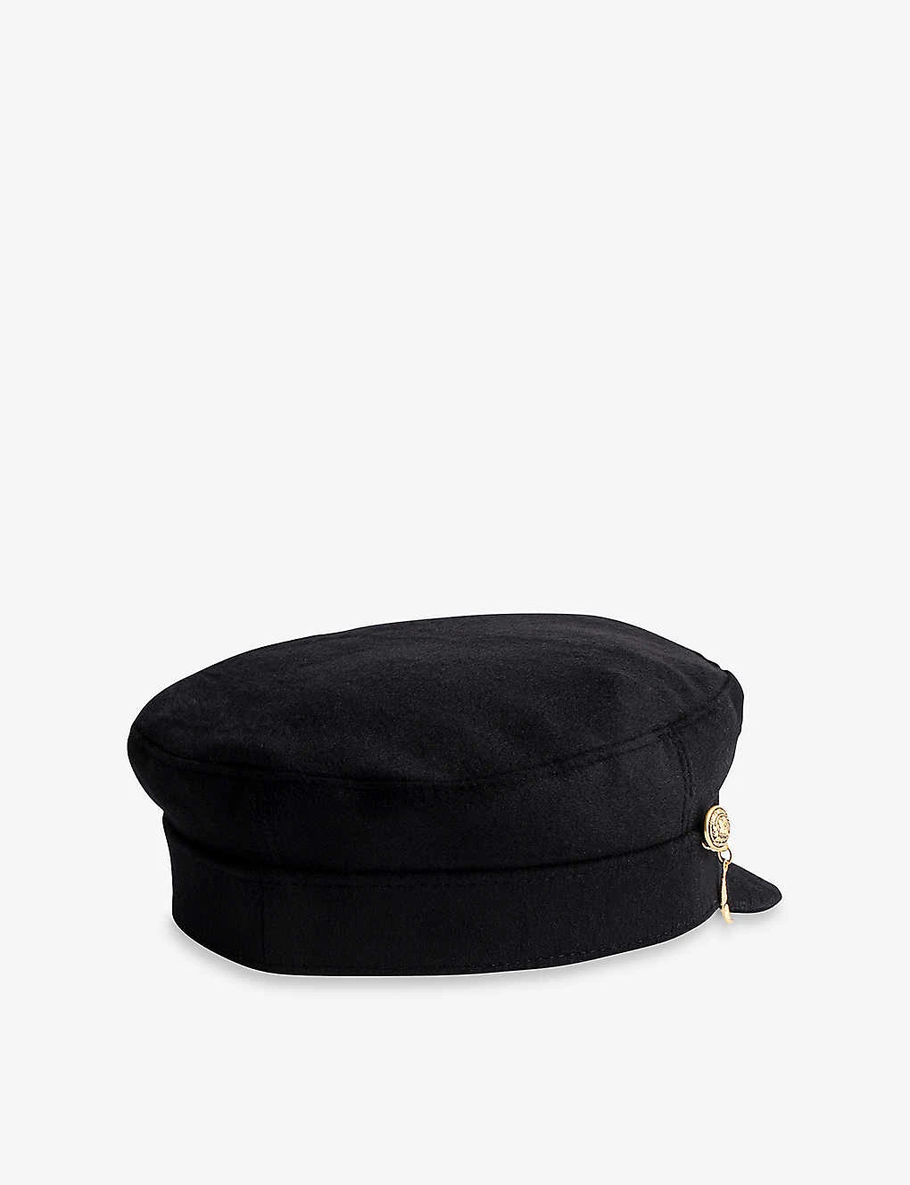 Zadig & Voltaire Chain-embellished Wing-charm Wool Cap 4 Zadig & Voltaire Chain-embellished Wing-charm Wool Cap - Image 2