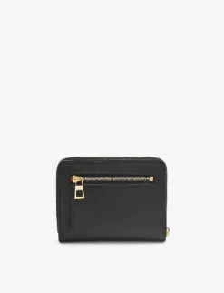 Loewe Knot Leather Wallet -Glam Pouch Store R04180128 BLACKBRIGHTORANGE ALT02