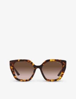 Prada PR 24XS Tortoiseshell-frame Acetate Sunglasses