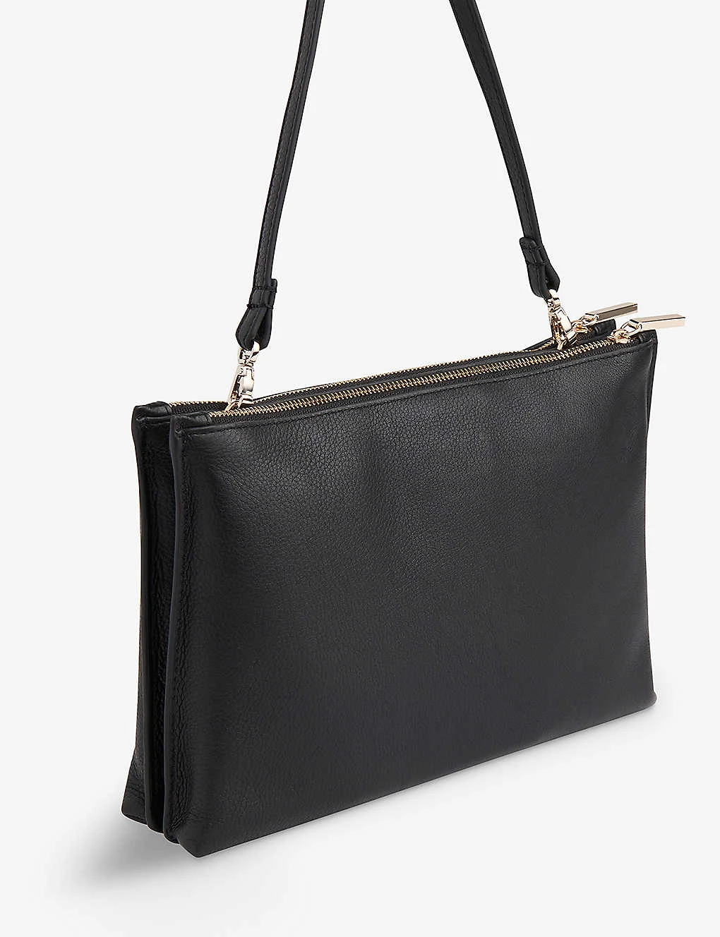 Whistles Rae Double-pouch Leather Clutch Bag 5 Whistles Rae Double-pouch Leather Clutch Bag - Image 3