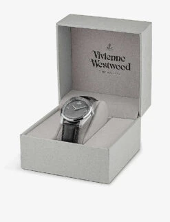 VV274CGBK Pennington Stainless-steel And Leather Quartz Watch -Glam Pouch Store R04187373 COOLGREY ALT04