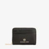 MICHAEL Michael Kors Jet Set Brand-plaque Leather Card Holder -Glam Pouch Store R04199453 BLACK M