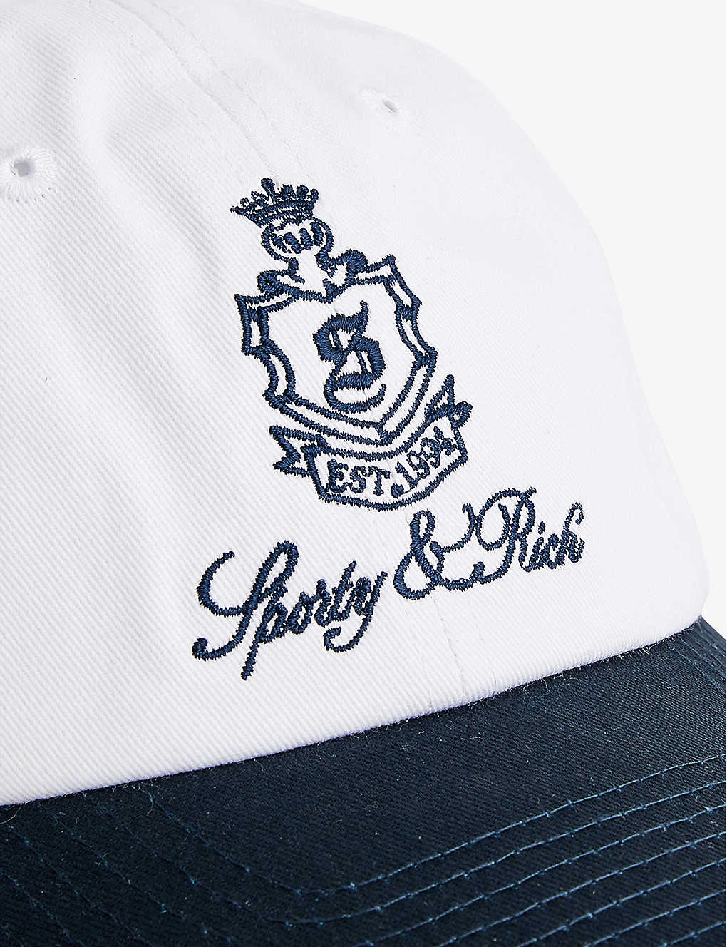 Vendome Brand-embroidered Cotton-twill Baseball Cap 4 Vendome Brand-embroidered Cotton-twill Baseball Cap - Image 2