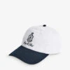 Vendome Brand-embroidered Cotton-twill Baseball Cap -Glam Pouch Store R04204996 WHITE M
