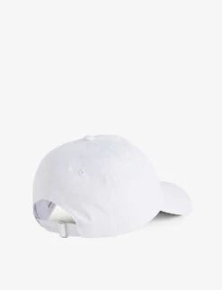 Drink Water Brand-embroidered Cotton-twill Cap -Glam Pouch Store R04205126 WHITEATLANTIC ALT02