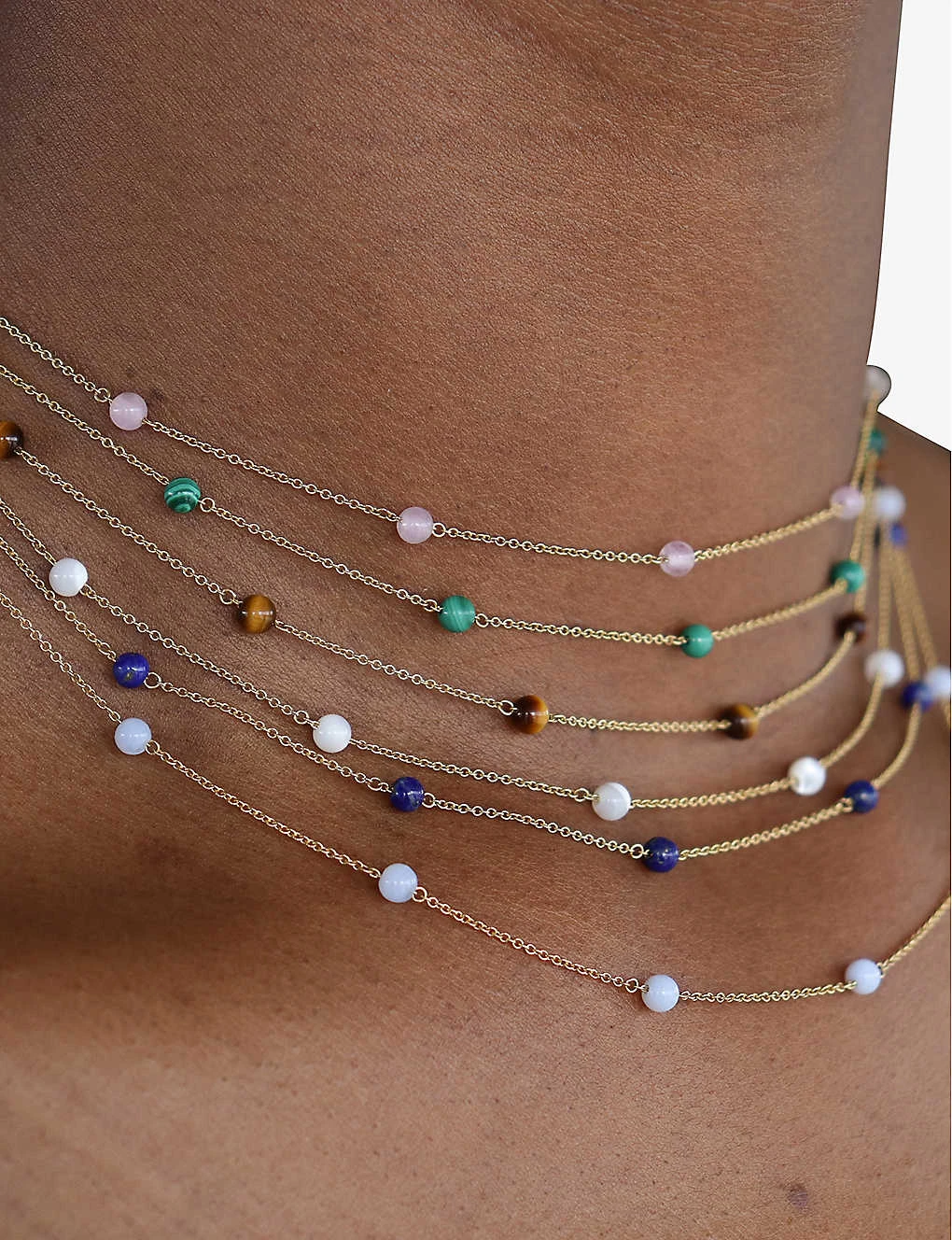 Blueberry 18ct Yellow-gold And Lapis Lazuli Necklace 4 Blueberry 18ct Yellow-gold And Lapis Lazuli Necklace - Image 2