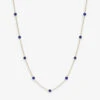 Blueberry 18ct Yellow-gold And Lapis Lazuli Necklace -Glam Pouch Store R04209565 YELLOWGOLD M