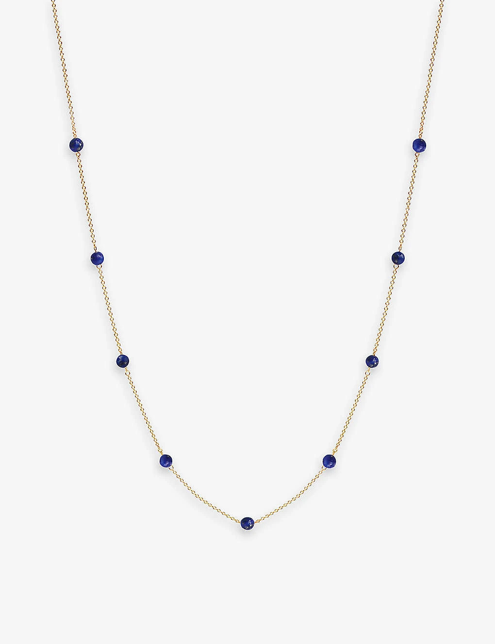 Blueberry 18ct Yellow-gold And Lapis Lazuli Necklace 3 Blueberry 18ct Yellow-gold And Lapis Lazuli Necklace